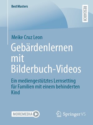 cover image of Gebärdenlernen mit Bilderbuch-Videos